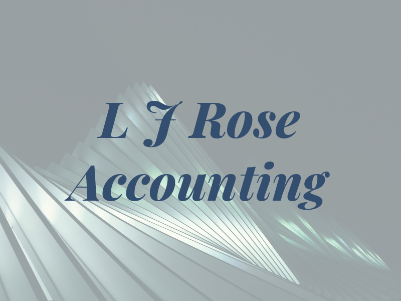 L J Rose Accounting