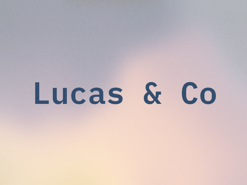 Lucas & Co