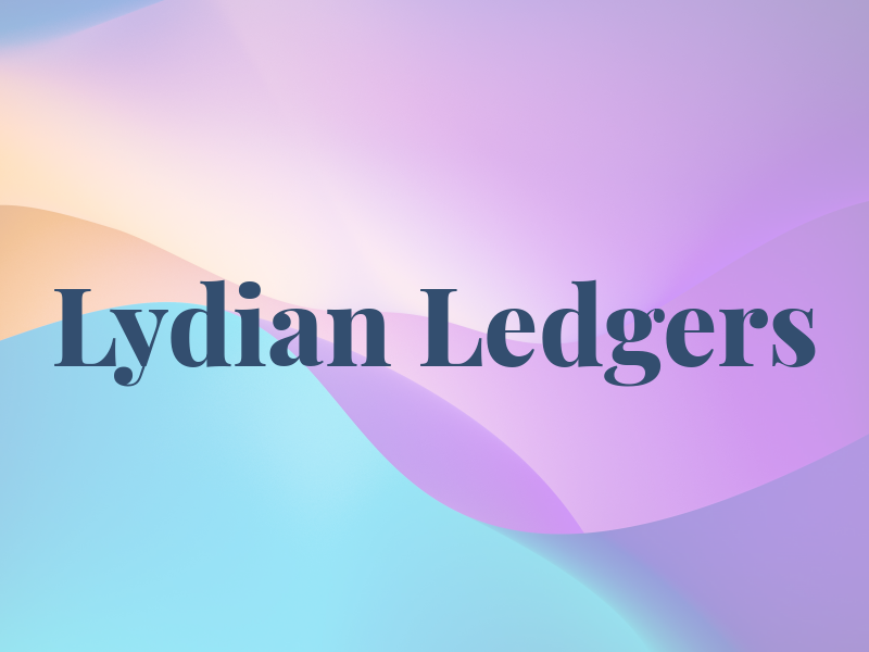 Lydian Ledgers