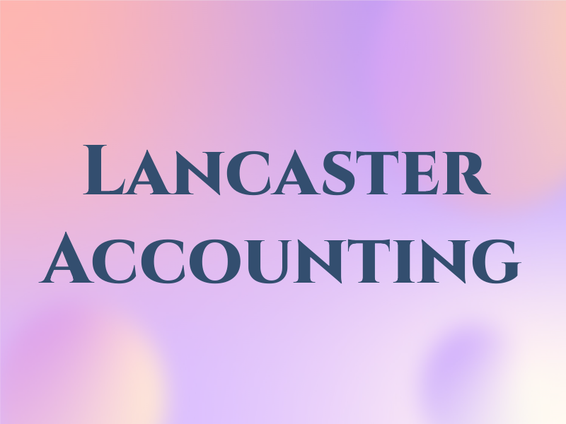 Lancaster Accounting