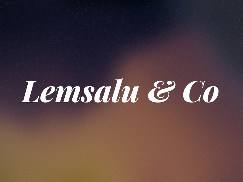 Lemsalu & Co