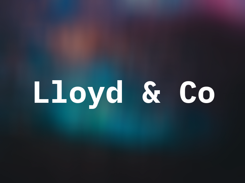 Lloyd & Co