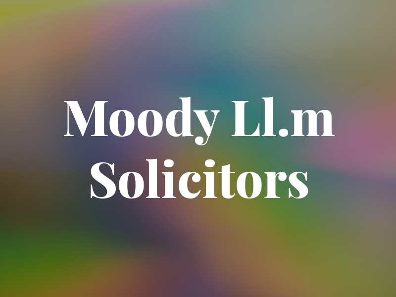 P W Moody Ll.m Solicitors