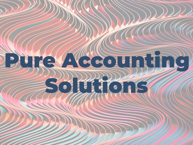 Pure Accounting Solutions