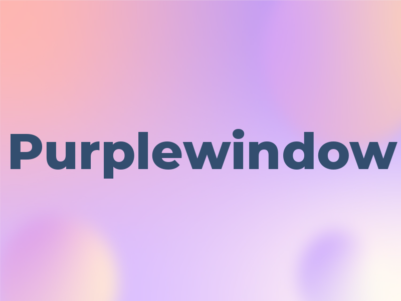 Purplewindow