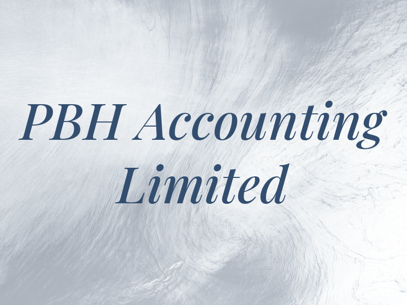 PBH Accounting Limited
