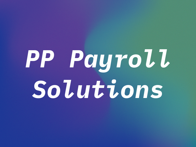 PP Payroll Solutions