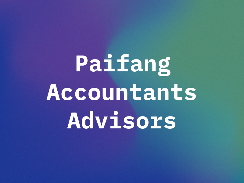 Paifang Accountants & Tax Advisors