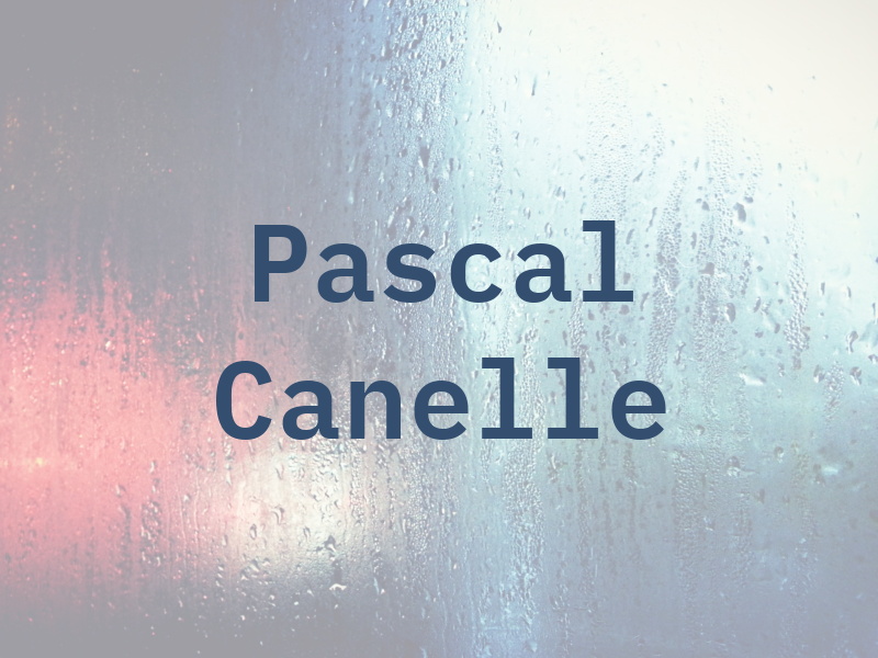 Pascal Canelle