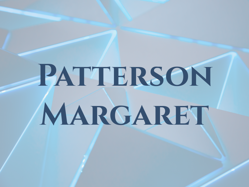 Patterson Margaret
