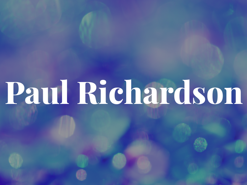 Paul Richardson