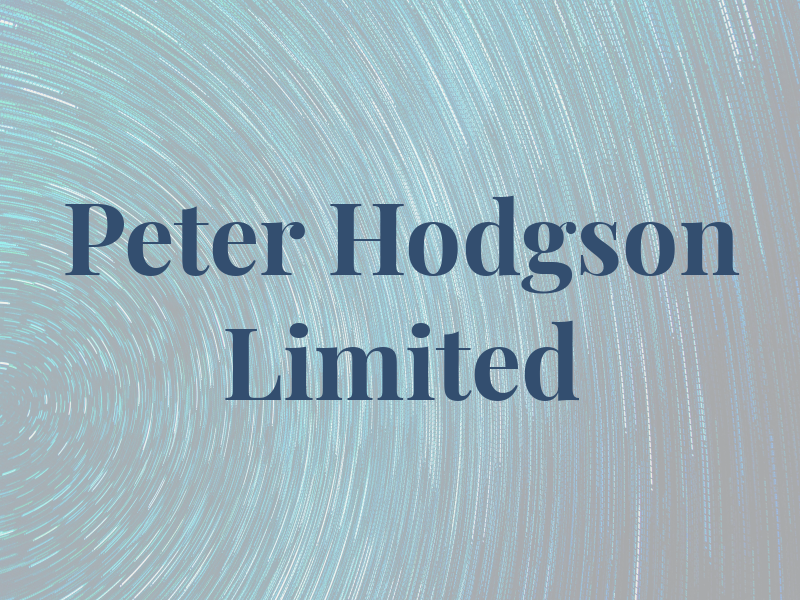 Peter A Hodgson & Co Limited