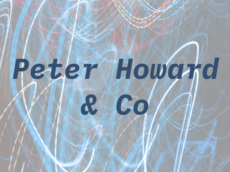 Peter Howard & Co