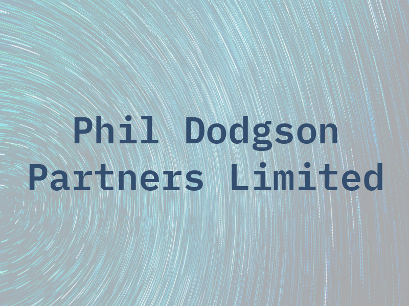 Phil Dodgson & Partners Limited