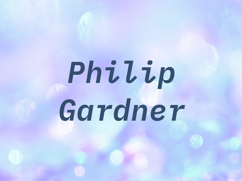 Philip Gardner