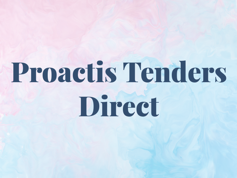 Proactis Tenders Direct