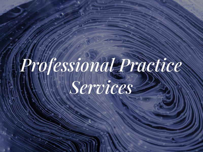 Professional Practice Services