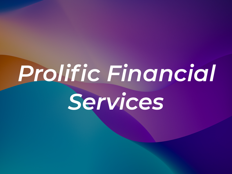 Prolific Financial Services