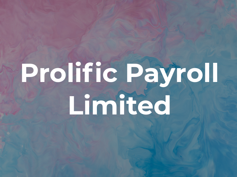 Prolific Payroll Limited