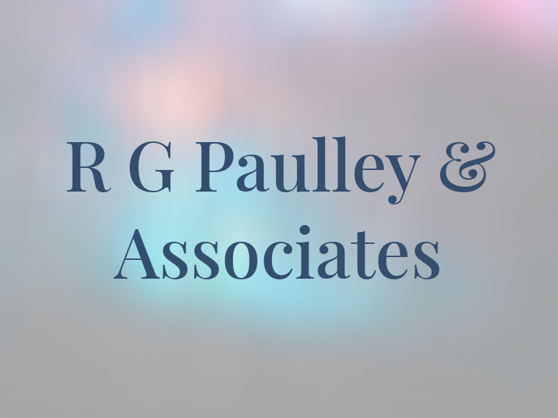 R G Paulley & Associates