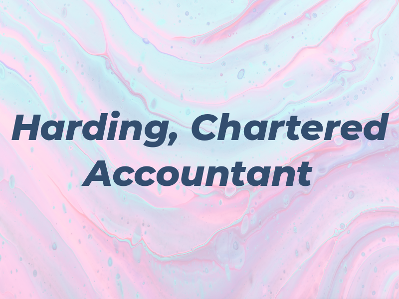 R S Harding, Chartered Accountant