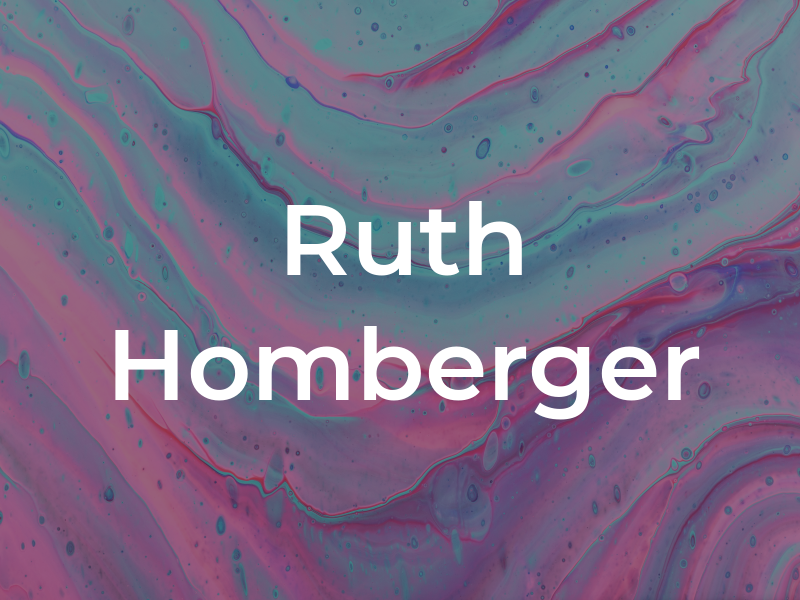 Ruth Homberger