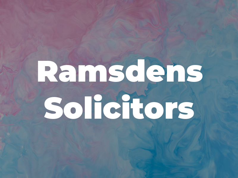 Ramsdens Solicitors