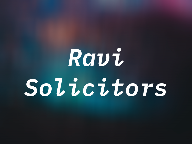 Ravi Solicitors
