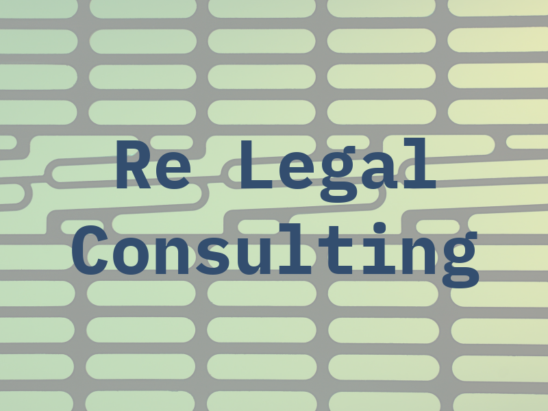 Re Legal Consulting