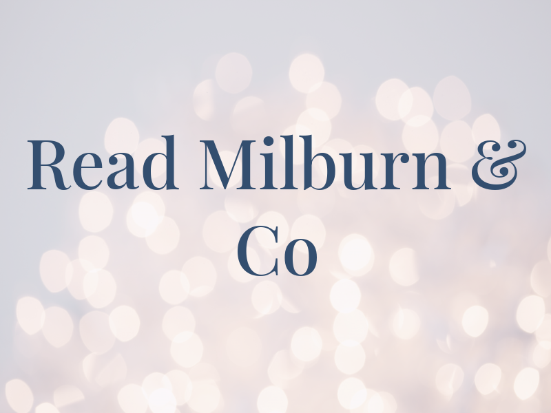 Read Milburn & Co
