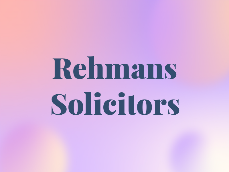 Rehmans Solicitors