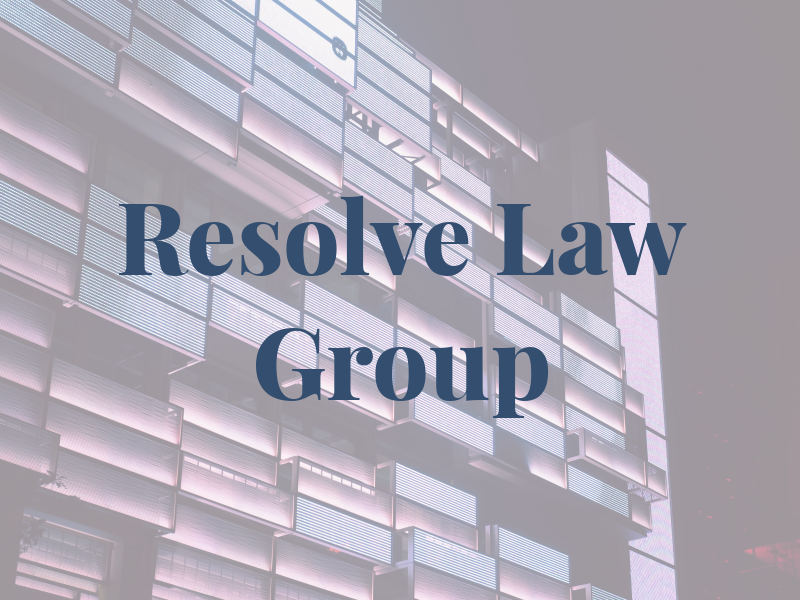Resolve Law Group