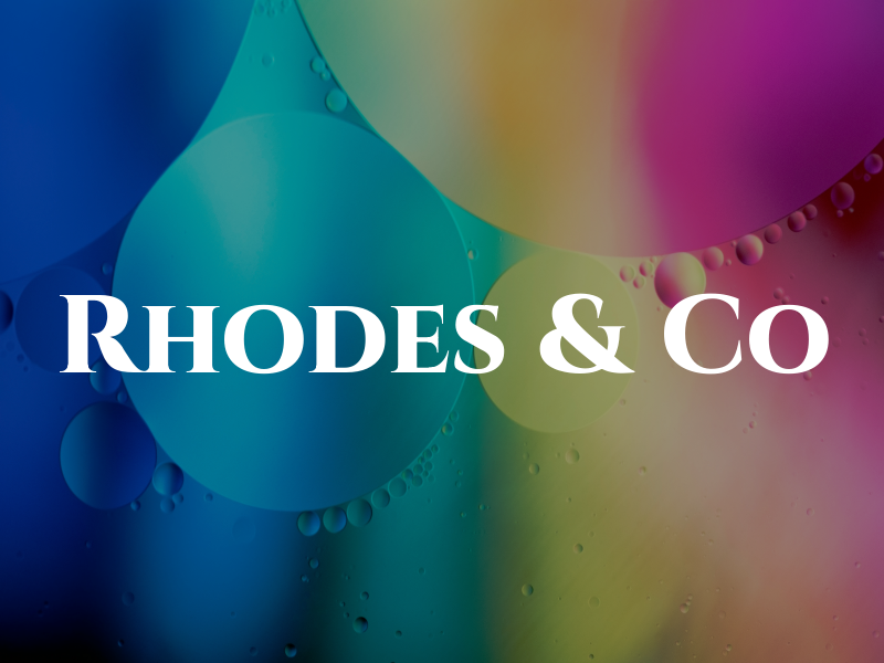 Rhodes & Co