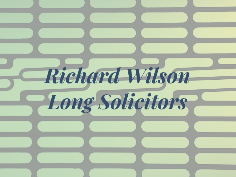 Richard Wilson Long Solicitors