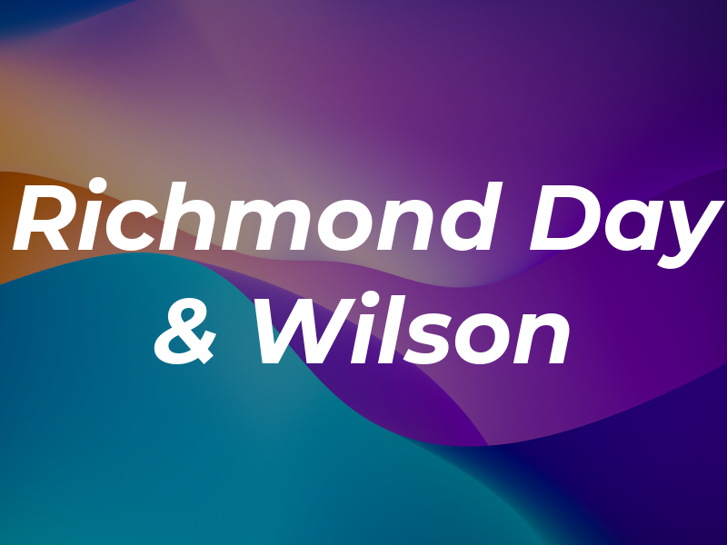 Richmond Day & Wilson