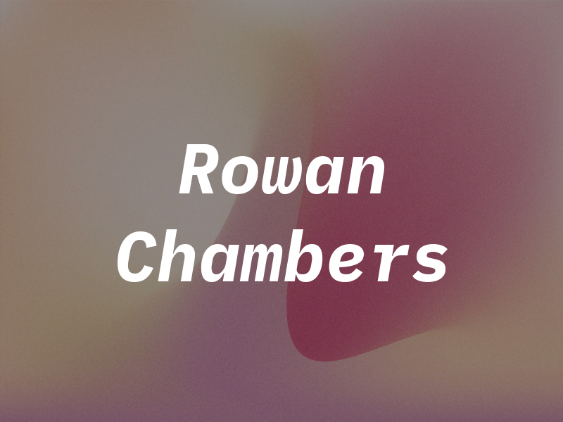 Rowan Chambers
