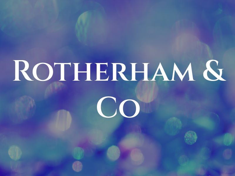 Rotherham & Co