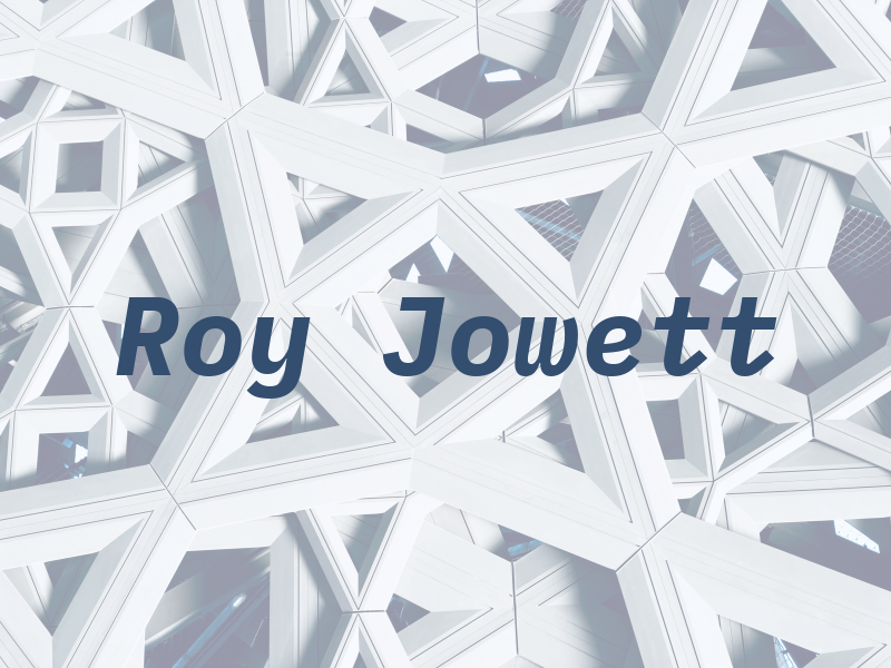 Roy Jowett