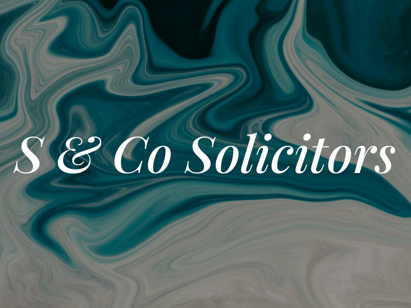 S & Co Solicitors