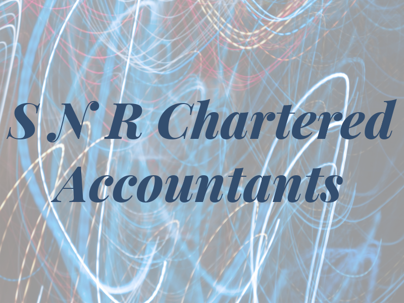 S N R Chartered Accountants