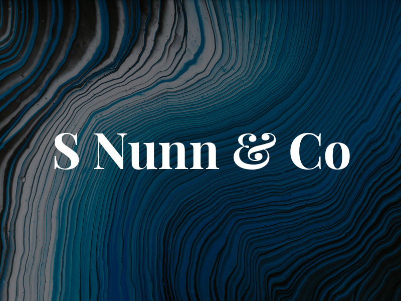 S Nunn & Co