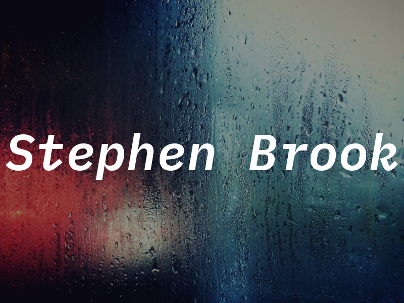 Stephen Brook