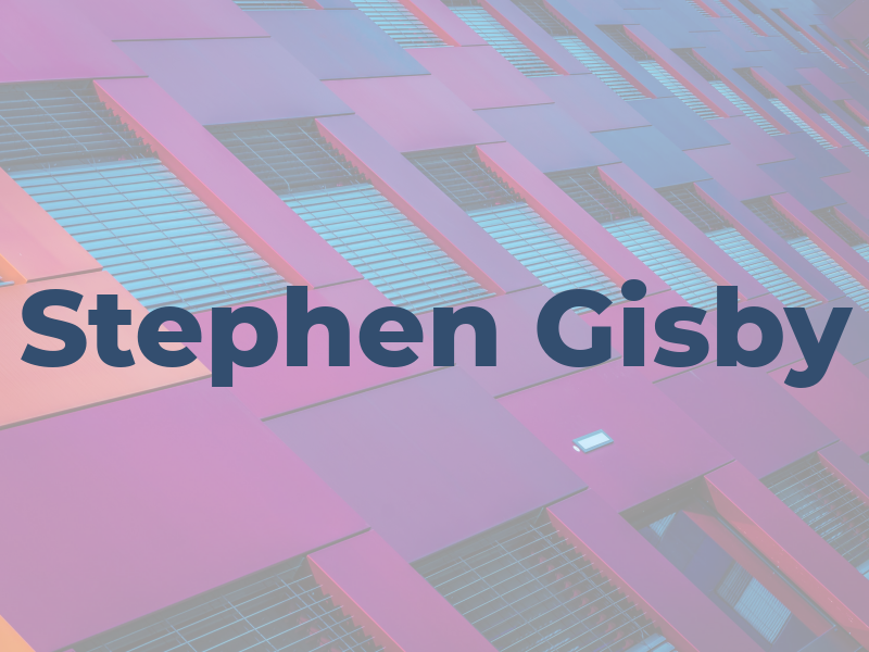 Stephen Gisby