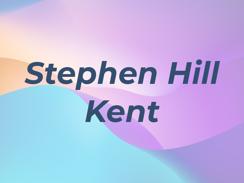 Stephen Hill Mid Kent