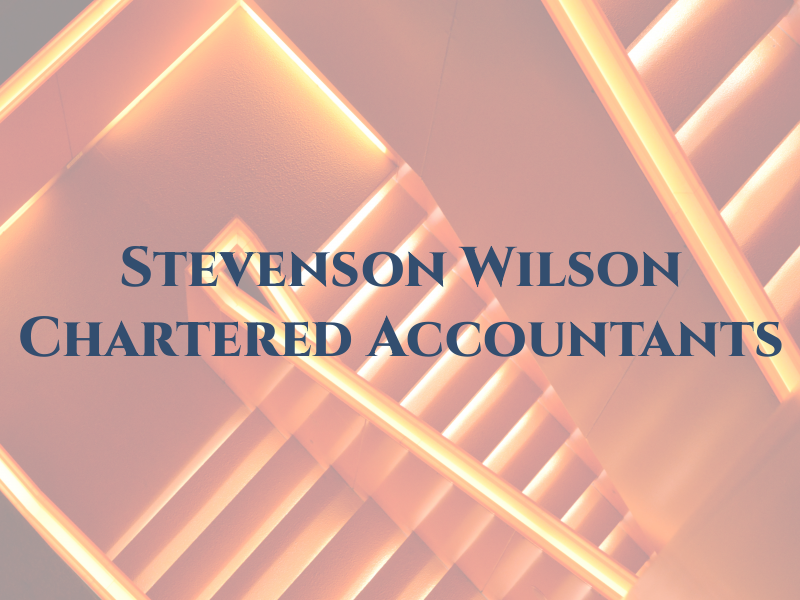 Stevenson & Wilson Chartered Accountants