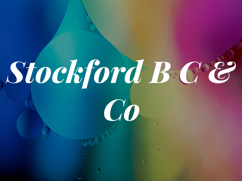 Stockford B C & Co