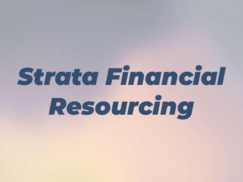 Strata Financial Resourcing