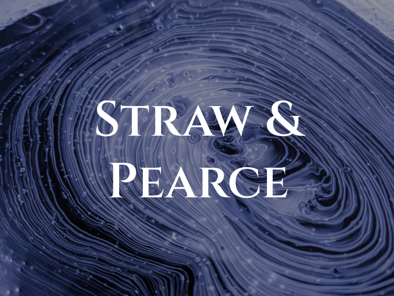 Straw & Pearce