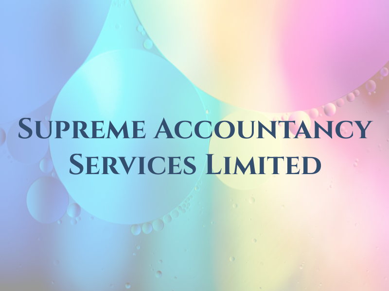 Supreme Accountancy Services Limited