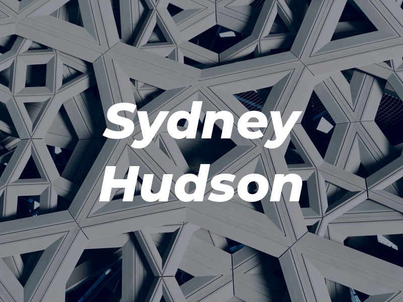 Sydney Hudson